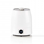 Nedis Air Humidifier | 110 W | With Cool and Warm Mist | 5.5 l | Hygrometer | Timer | Suitable for space up to: 50 m² | Grey / White Nedis Air Humidifier | 110 W | With Cool and Warm Mist | 5.5 l | Hygrometer | Timer | Suitable for space up to: 50 m² | Grey / White