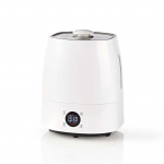 Nedis Air Humidifier | 110 W | With Cool and Warm Mist | 5.5 l | Hygrometer | Timer | Suitable for space up to: 50 m² | Grey / White Nedis Air Humidifier | 110 W | With Cool and Warm Mist | 5.5 l | Hygrometer | Timer | Suitable for space up to: 50 m² | Grey / White