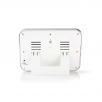 Nedis Weather Station | Indoor & Outdoor | Including wireless weather sensor | Weather forecast | Time display | Colour LCD Display | Alarm clock function