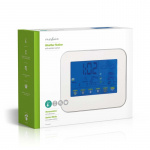 Nedis Weather Station | Indoor & Outdoor | Including wireless weather sensor | Weather forecast | Time display | Colour LCD Display | Alarm clock function