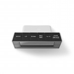 Nedis Weather Station | Indoor & Outdoor | Including wireless weather sensor | Weather forecast | Time display | LED | Alarm clock function Nedis Weather Station | Indoor & Outdoor | Including wireless weather sensor | Weather forecast | Time display | LED | Alarm clock function