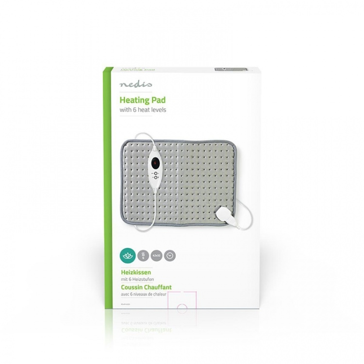 Nedis Heating Pad | 6 Heat Settings | Overheating protection | Washable