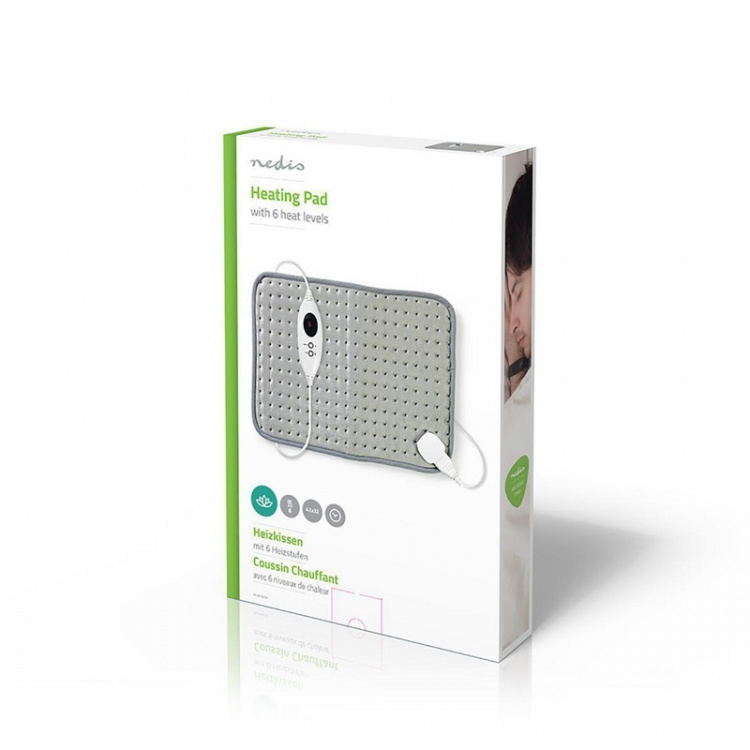 Nedis Heating Pad | 6 Heat Settings | Overheating protection | Washable