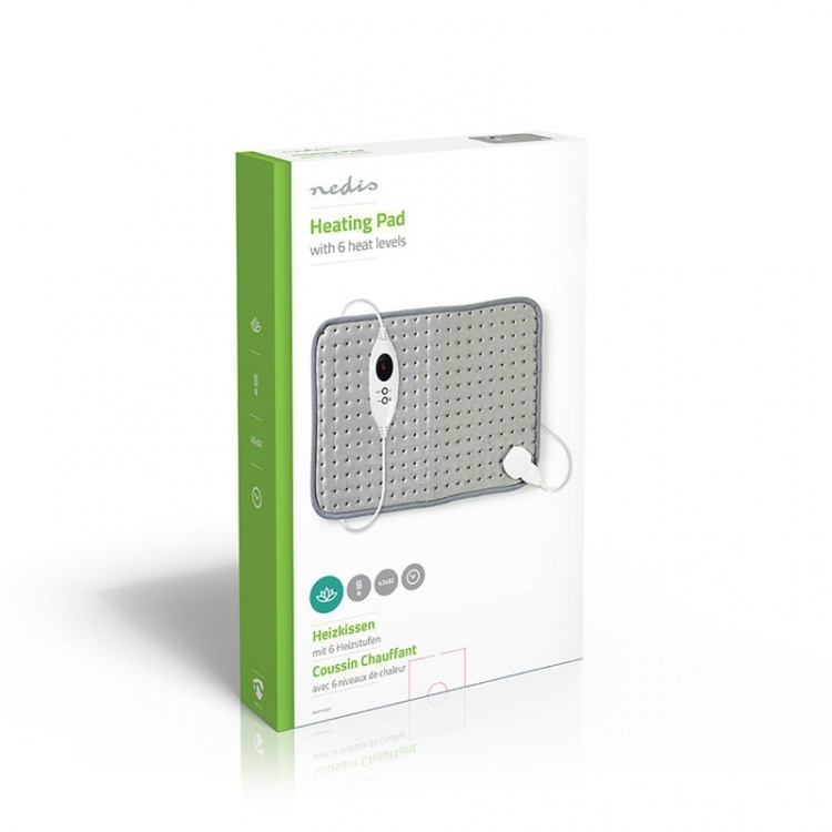Nedis Heating Pad | 6 Heat Settings | Overheating protection | Washable