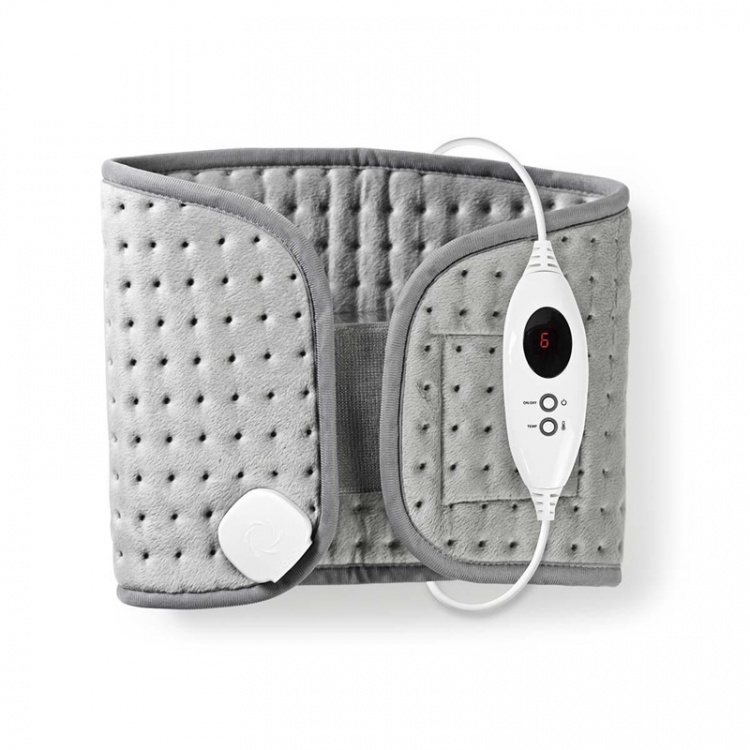 Nedis Heating Pad | Stomach and Back | 6 Heat Settings | Overheating protection | Washable