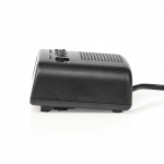 Nedis Digital Desk Alarm Clock | LED | Snooze function | Black