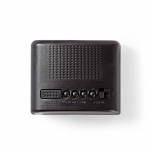 Nedis Digital Desk Alarm Clock | LED | Snooze function | Black