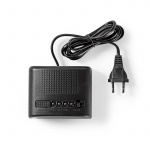 Nedis Digital Desk Alarm Clock | LED | Snooze function | Black