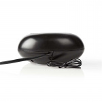 Nedis Digital Alarm Clock Radio | LED | AM / FM | Snooze function | Sleep timer | Number of alarms: 2 | Black Nedis Digital Alarm Clock Radio | LED | AM / FM | Snooze function | Sleep timer | Number of alarms: 2 | Black