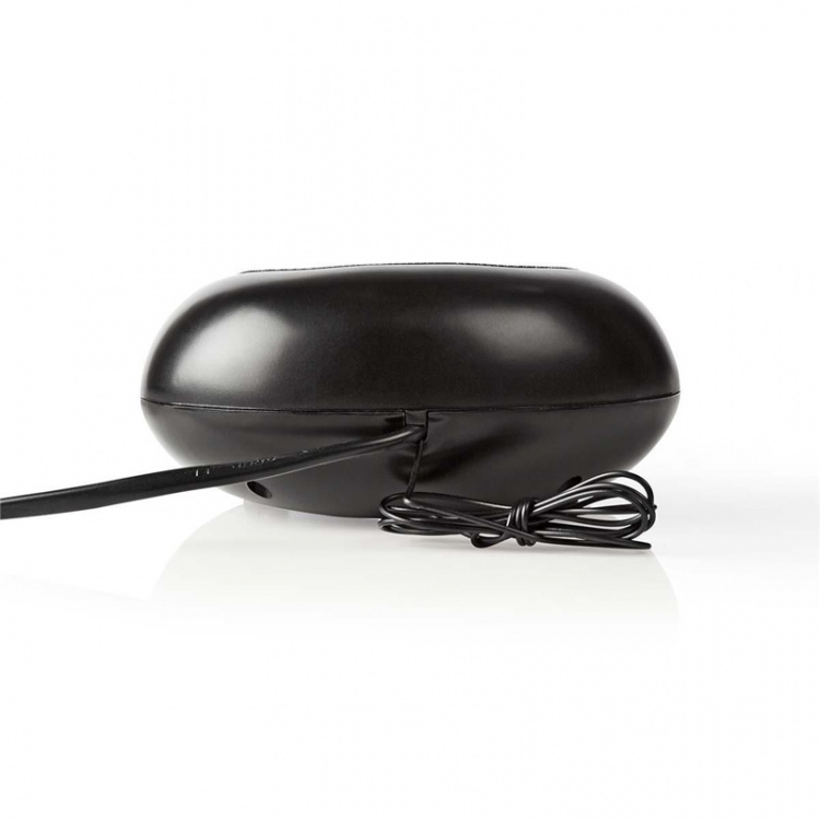 Nedis Digital Alarm Clock Radio | LED | AM / FM | Snooze function | Sleep timer | Number of alarms: 2 | Black Nedis Digital Alarm Clock Radio | LED | AM / FM | Snooze function | Sleep timer | Number of alarms: 2 | Black