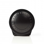 Nedis Digital Alarm Clock Radio | LED | Time projection | AM / FM | Snooze function | Sleep timer | Number of alarms: 2 | Black Nedis Digital Alarm Clock Radio | LED | Time projection | AM / FM | Snooze function | Sleep timer | Number of alarms: 2 | Black