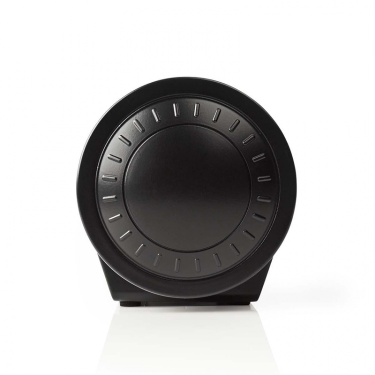 Nedis Digital Alarm Clock Radio | LED | Time projection | AM / FM | Snooze function | Sleep timer | Number of alarms: 2 | Black Nedis Digital Alarm Clock Radio | LED | Time projection | AM / FM | Snooze function | Sleep timer | Number of alarms: 2 | Black