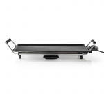 Nedis Teppanyaki Table Grill | Baking surface ( l x w ): 47.5 x 26.5 cm | 5 Heat Settings
