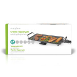 Nedis Teppanyaki Table Grill | Baking surface ( l x w ): 47.5 x 26.5 cm | 5 Heat Settings