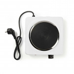Nedis Electric Cooking Plates | Cooking zones: 1 | 1500 W | Overheating protection | White