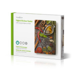 Nedis Kitchen Scales | Digital | Glass / Plastic | Multi Colour