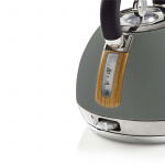 Nedis Electric Kettle | 1.8 l | Soft-Touch | Grey | Rotatable 360 degrees | Concealed heating element | Strix® controller | Boil-dry protection Nedis Electric Kettle | 1.8 l | Soft-Touch | Grey | Rotatable 360 degrees | Concealed heating element | Strix® controller | Boil-dry protection