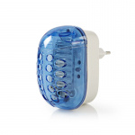 Nedis Mosquito Stop Light Trap | 1 W | Lamp type: LED Light | Effective range: 20 m² | Blue / White