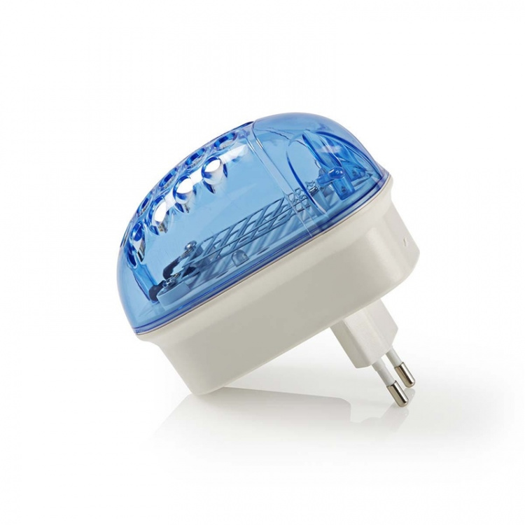 Nedis Mosquito Stop Light Trap | 1 W | Lamp type: LED Light | Effective range: 20 m² | Blue / White