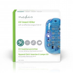 Nedis Mosquito Stop Light Trap | 1 W | Lamp type: LED Light | Effective range: 20 m² | Blue / White