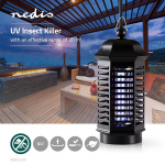 Nedis Mosquito Stop Light Trap | 4 W | Lamp type: F4T5/BL | Effective range: 30 m² | Black