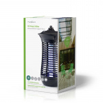 Nedis Mosquito Stop Light Trap | 18 W | Lamp type: 2G11 18W PL/BL | Effective range: 150 m² | Black