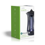 Nedis Mosquito Stop Light Trap | 18 W | Lamp type: 2G11 18W PL/BL | Effective range: 150 m² | Black