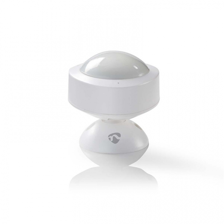 Nedis SmartLife Motion Sensor | Wi-Fi | Battery Powered / Mains Powered | Detector angle: 120 ° | Detector range: 10.0 m | White
