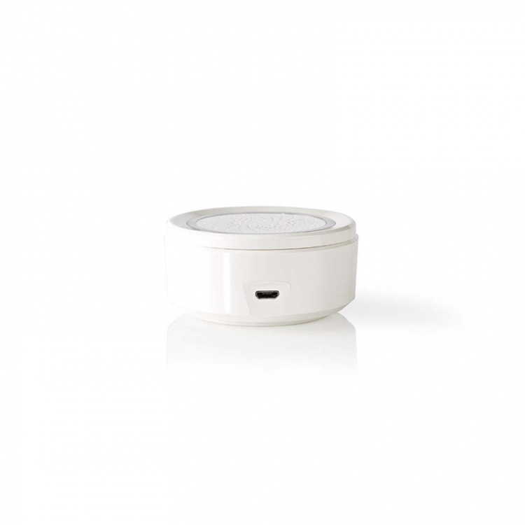 Nedis SmartLife Siren | Mains Powered | 8 Sounds | 85 dB | Android™ / IOS | White