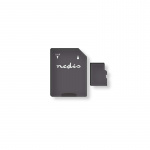 Nedis Memory Card | microSDXC | 64 GB | Write speed: 50 MB/s | Read speed: 100 MB/s | UHS-I | SD adapter included Nedis Memory Card | microSDXC | 64 GB | Write speed: 50 MB/s | Read speed: 100 MB/s | UHS-I | SD adapter included