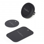 Nedis Smartphone Car Mount | In-Car Air Vent | Universal | Minimal screen size phone: 4  Nedis Smartphone Car Mount | In-Car Air Vent | Universal | Minimal screen size phone: 4