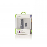 Nedis Car Charger | 1x 3.0 A | Number of outputs: 1 | USB-C™ (Fixed) Cable | 1.00 m | Single Voltage Output