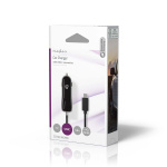 Nedis Car Charger | 1x 3.0 A | Number of outputs: 1 | USB-C™ (Fixed) Cable | 1.00 m | Single Voltage Output
