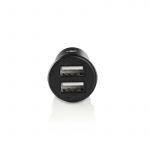 Nedis Car Charger | 2x 2.4 A | Number of outputs: 2 | Port type: 2x USB-A | | Single Voltage Output Nedis Car Charger | 2x 2.4 A | Number of outputs: 2 | Port type: 2x USB-A | | Single Voltage Output
