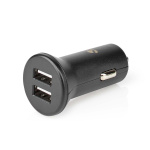 Nedis Car Charger | 2x 2.4 A | Number of outputs: 2 | Port type: 2x USB-A | | Single Voltage Output Nedis Car Charger | 2x 2.4 A | Number of outputs: 2 | Port type: 2x USB-A | | Single Voltage Output