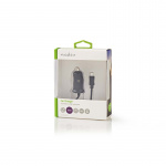 Nedis Car Charger | 1x 2.4 A | Number of outputs: 1 | Micro USB (Fixed) Cable | 1.00 m | Single Voltage Output
