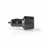 Nedis Car Charger | 2x 3.0 A | Number of outputs: 2 | Port type: USB-A / USB-C™ | | Automatic Voltage Selection