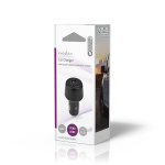 Nedis Car Charger | 2x 3.0 A | Number of outputs: 2 | Port type: USB-A / USB-C™ | | Automatic Voltage Selection
