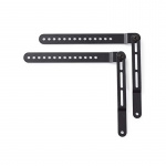 Nedis Soundbar Mount | Compatible with: Universal | Attached to the TV | 10 kg | Rotatable | Steel | Black