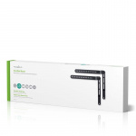 Nedis Soundbar Mount | Compatible with: Universal | Attached to the TV | 10 kg | Rotatable | Steel | Black