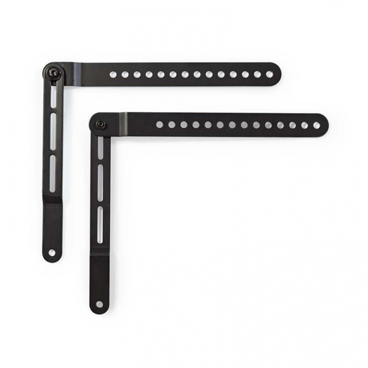 Nedis Soundbar Mount | Compatible with: Universal | Attached to the TV | 10 kg | Rotatable | Steel | Black
