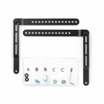 Nedis Soundbar Mount | Compatible with: Universal | Attached to the TV | 10 kg | Rotatable | Steel | Black