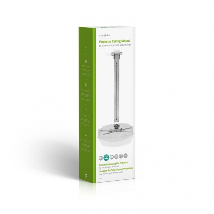 Nedis Projector Mount | Full Motion | 10 kg | Rotatable | Tiltable | Steel | Silver Nedis Projector Mount | Full Motion | 10 kg | Rotatable | Tiltable | Steel | Silver