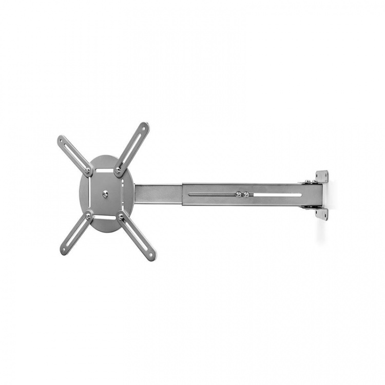 Nedis Projector Mount | Full Motion | 10 kg | Rotatable | Tiltable | Steel | Silver Nedis Projector Mount | Full Motion | 10 kg | Rotatable | Tiltable | Steel | Silver