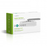 Nedis Projector Mount | Full Motion | 10 kg | Rotatable | Tiltable | Steel | Silver Nedis Projector Mount | Full Motion | 10 kg | Rotatable | Tiltable | Steel | Silver