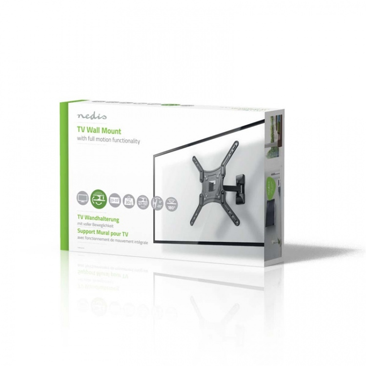 Nedis Full Motion TV Wall Mount | 37 - 70 