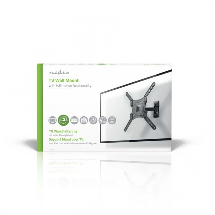 Nedis Full Motion TV Wall Mount | 37 - 70 