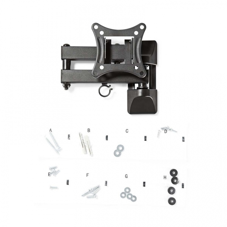 Nedis Full Motion TV Wall Mount | 13 - 27 