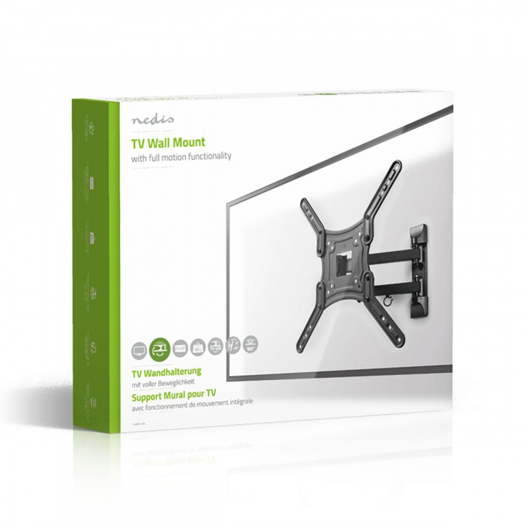 Nedis Full Motion TV Wall Mount | 23 - 55 