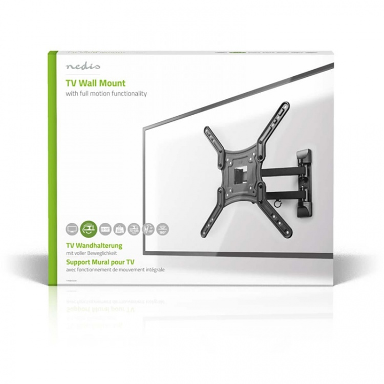 Nedis Full Motion TV Wall Mount | 23 - 55 